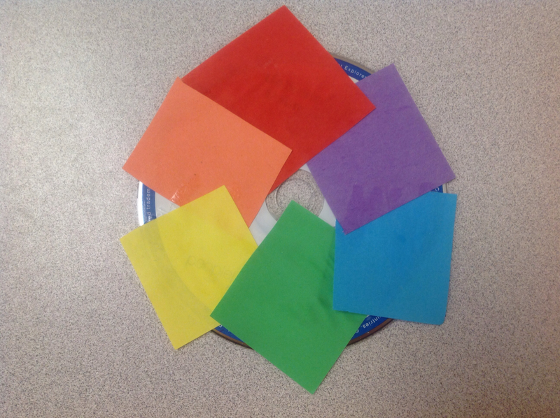 Illustration for article titled Art Class! Sorting construction paper